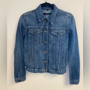 J Brand Slim Classic Distressed Jean Jacket Size XS
